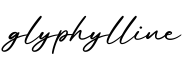 单词glyphylline书写