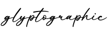 单词glyptographic书写