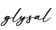 单词glysal书写