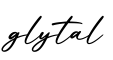 单词glytal书写