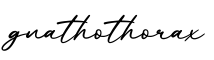 单词gnathothorax书写