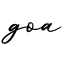 单词goa书写