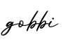 单词gobbi书写
