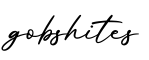 单词gobshites书写