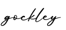 单词gockley书写