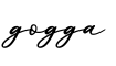 单词gogga书写