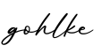 单词gohlke书写
