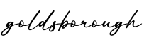 单词goldsborough书写