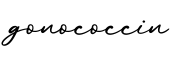 单词gonococcin书写
