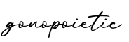 单词gonopoietic书写