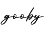 单词gooby书写