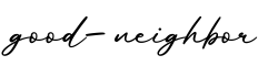单词good-neighbor书写