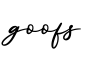 单词goofs书写