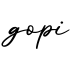 单词gopi书写