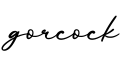 单词gorcock书写