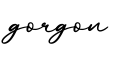 单词gorgon书写
