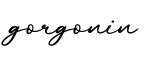 单词gorgonin书写