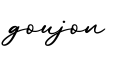 单词goujon书写