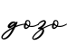 单词gozo书写