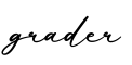 单词grader书写