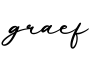 单词graef书写