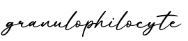 单词granulophilocyte书写