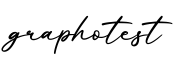 单词graphotest书写