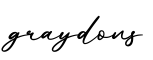 单词graydons书写
