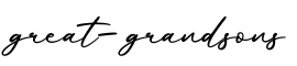 单词great-grandsons书写