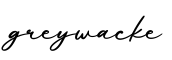 单词greywacke书写