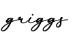 单词griggs书写