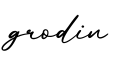 单词grodin书写
