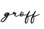 单词groff书写