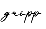 单词gropp书写
