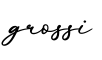 单词grossi书写