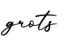 单词grots书写