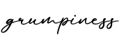 单词grumpiness书写