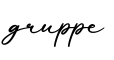 单词gruppe书写