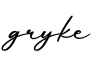 单词gryke书写