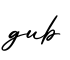 单词gub书写