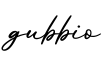 单词gubbio书写
