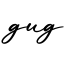 单词gug书写