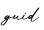 单词guid书写