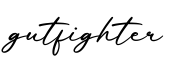 单词gutfighter书写