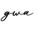 单词gwa书写