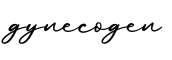 单词gynecogen书写