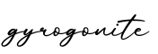 单词gyrogonite书写