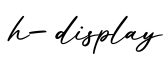 单词h-display书写