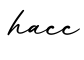 单词hacc书写