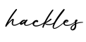 单词hackles书写